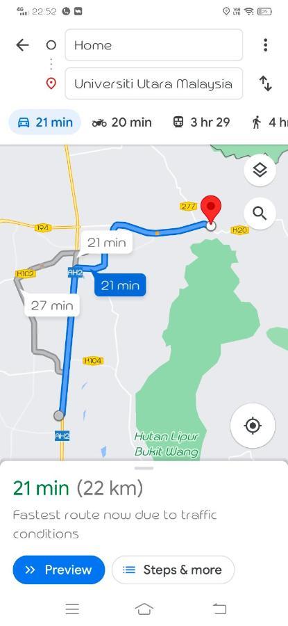 Homestay De'69 Jitra Ngoại thất bức ảnh